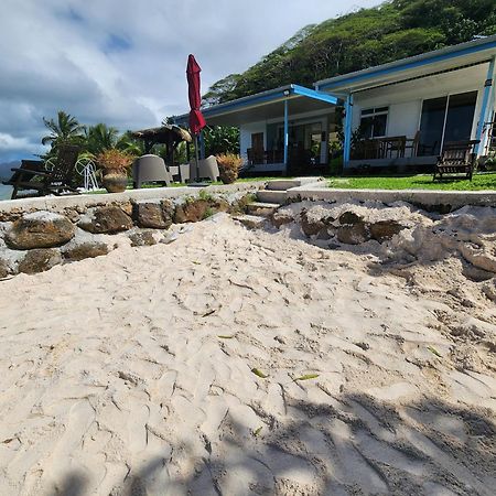 Duplex En Bord De Mer Fare Tahitea Pension Taputapuapea Exterior foto